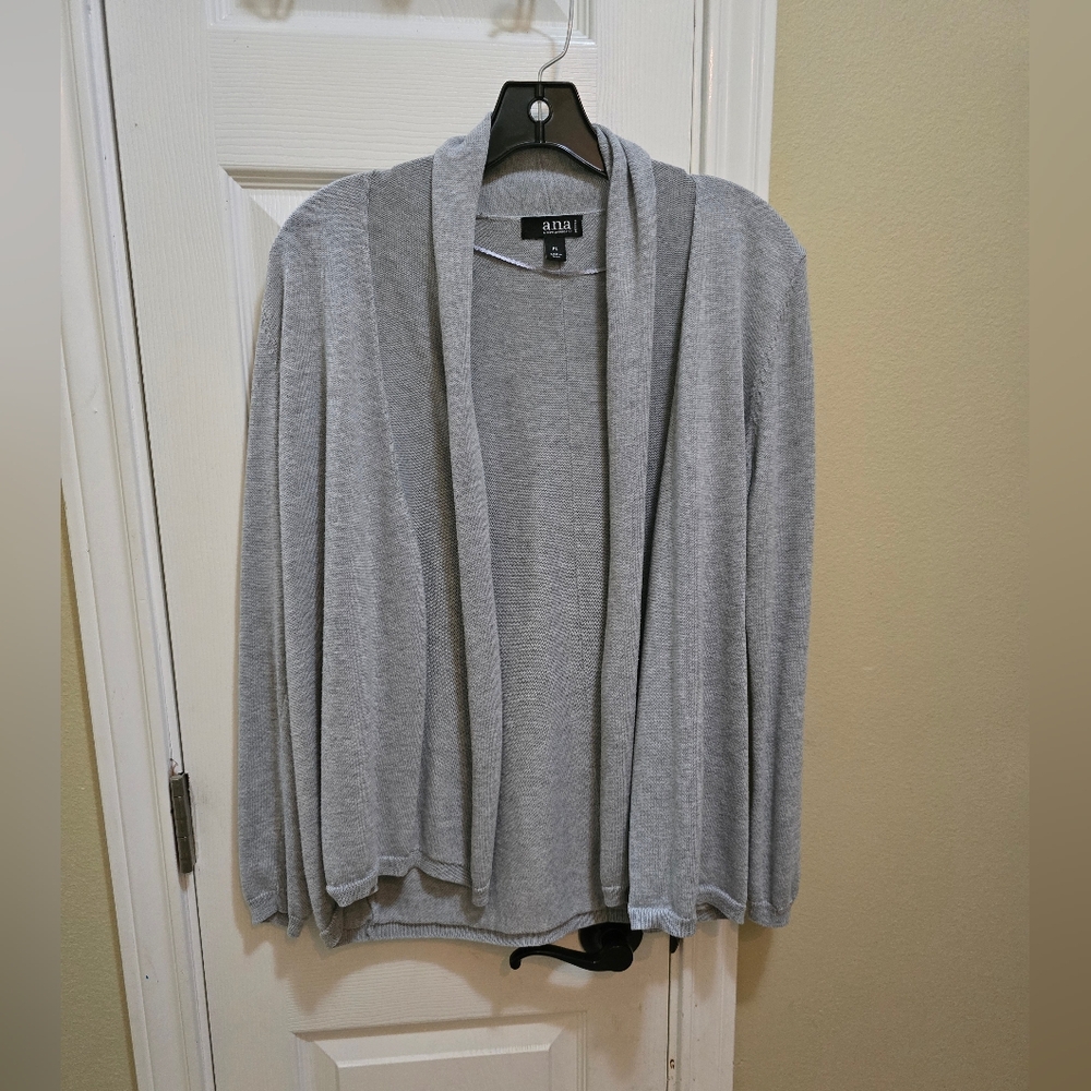 a.n.a. Gray Women's Cardigan Sweater